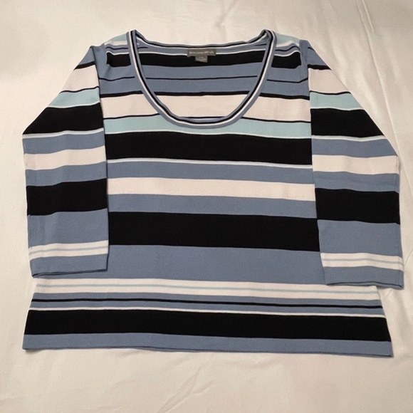 Stripped slim fitting sweater - Picture 2 of 7